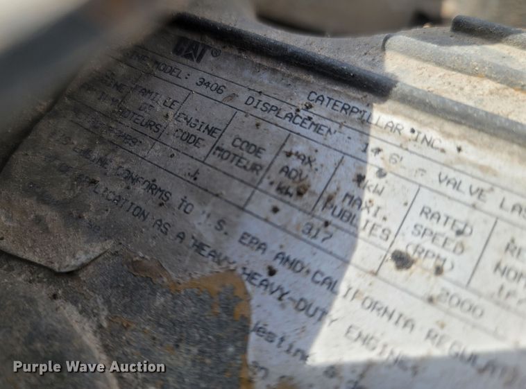 image for item LM9603 1993 Peterbilt 379  dump truck