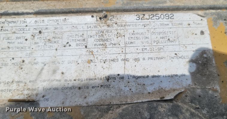 image for item LM9603 1993 Peterbilt 379  dump truck