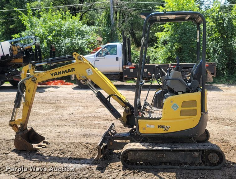 image for item LM9609 Yanmar VIO17-A  mini excavator