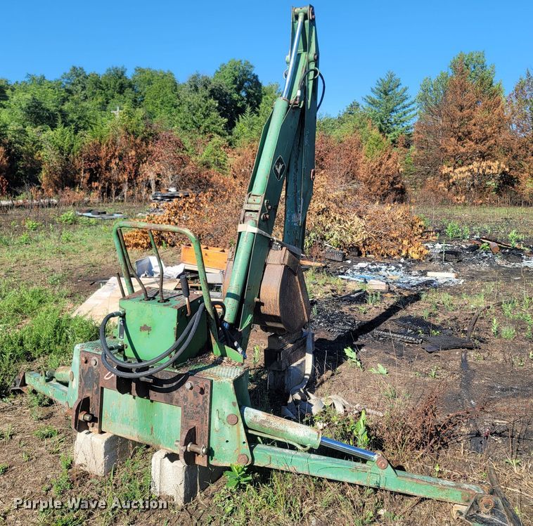 image for item LM9659 John Deere  backhoe attachment