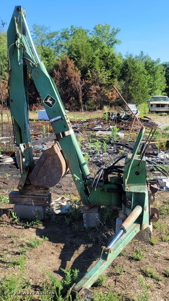 image for item LM9659 John Deere  backhoe attachment