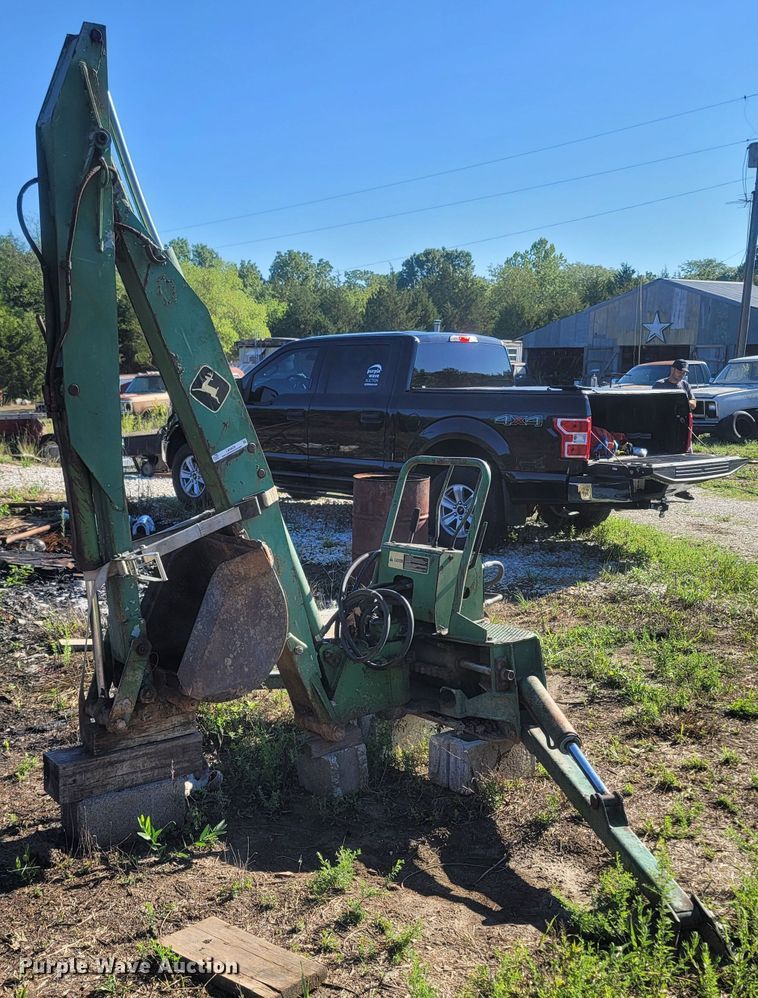 image for item LM9659 John Deere  backhoe attachment