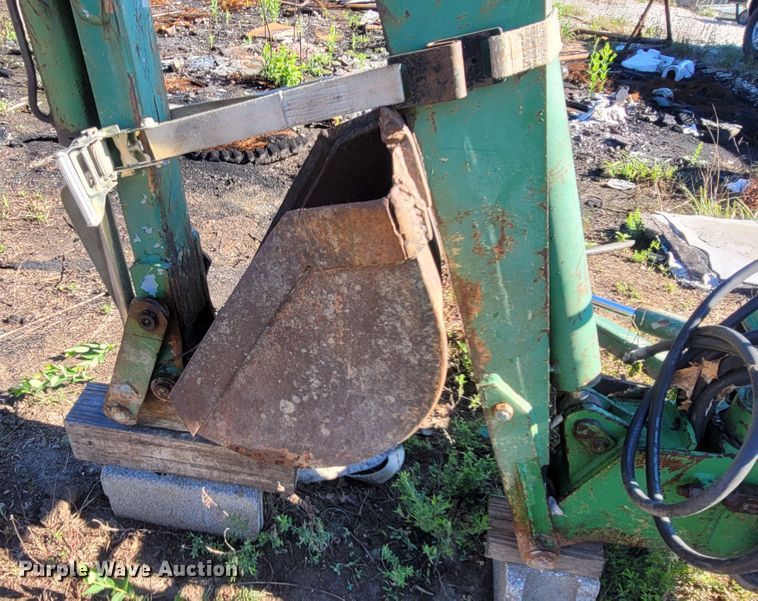 image for item LM9659 John Deere  backhoe attachment