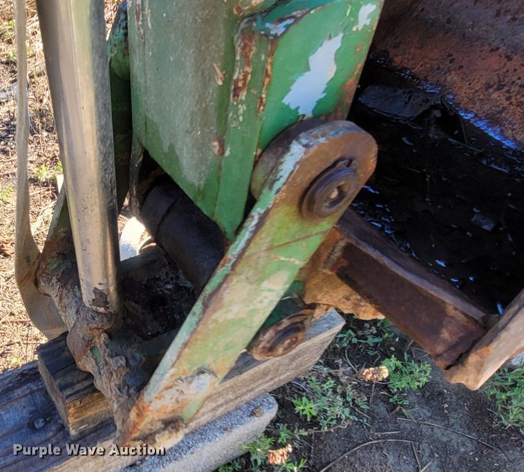 image for item LM9659 John Deere  backhoe attachment