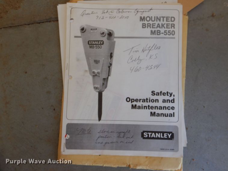 image for item LS9217 Stanley MB-550  breaker