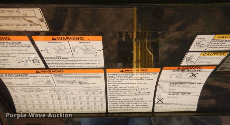 image for item MF9749 2019 Yanmar VI035-6A  mini excavator