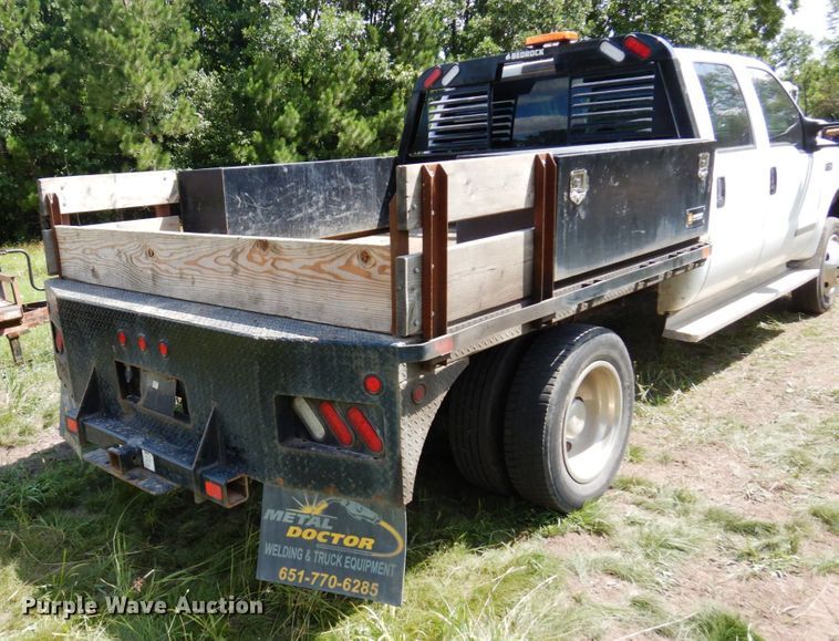 image for item MF9755 2003 Ford F450 Super Duty XL  flatbed truck