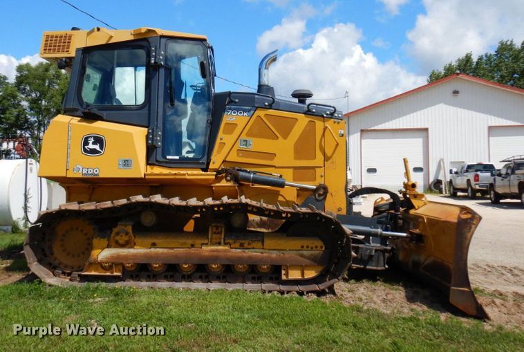 image for item MF9768 2015 John Deere 700K LGP  dozer