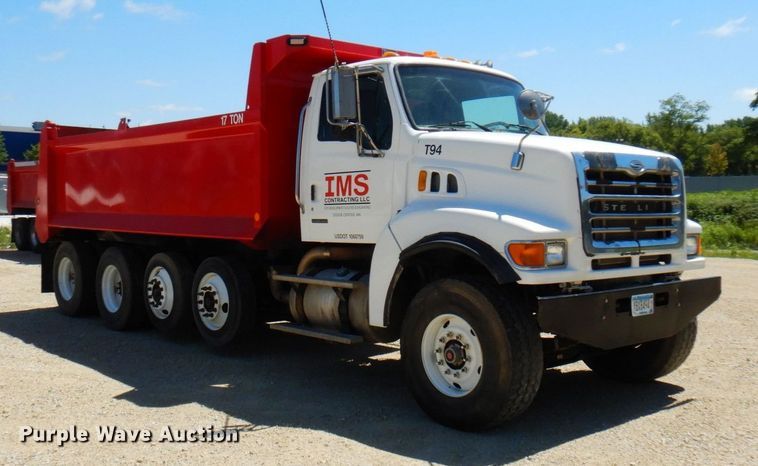image for item MF9772 2007 Sterling L9500  dump truck