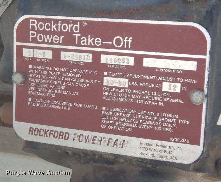 image for item MF9774 1995 Jay's Inc. BL-100-PD  vacuum excavator