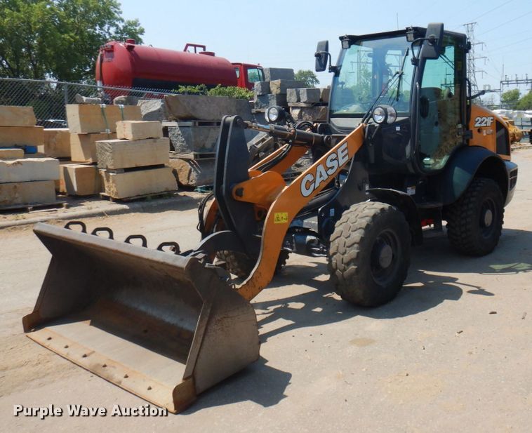 image for item MF9775 2018 Case 221F  wheel loader