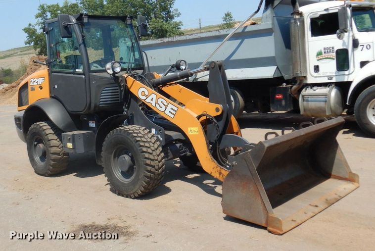 image for item MF9775 2018 Case 221F  wheel loader
