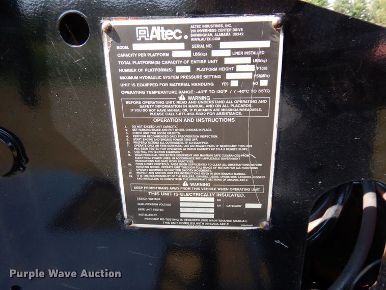 image for item MH9033 2008 GMC TopKick C7500  forestry bucket truck