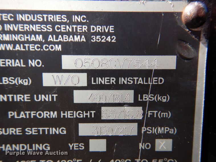 image for item MH9033 2008 GMC TopKick C7500  forestry bucket truck