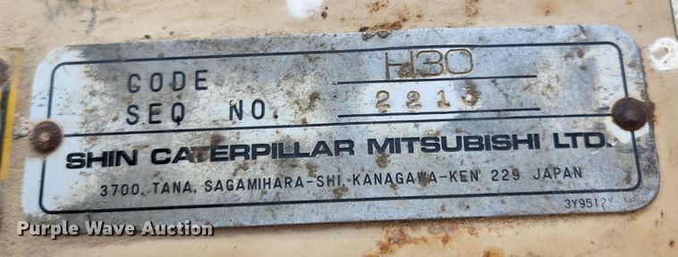 image for item MK9099 1993 Caterpillar D4H LGP  dozer