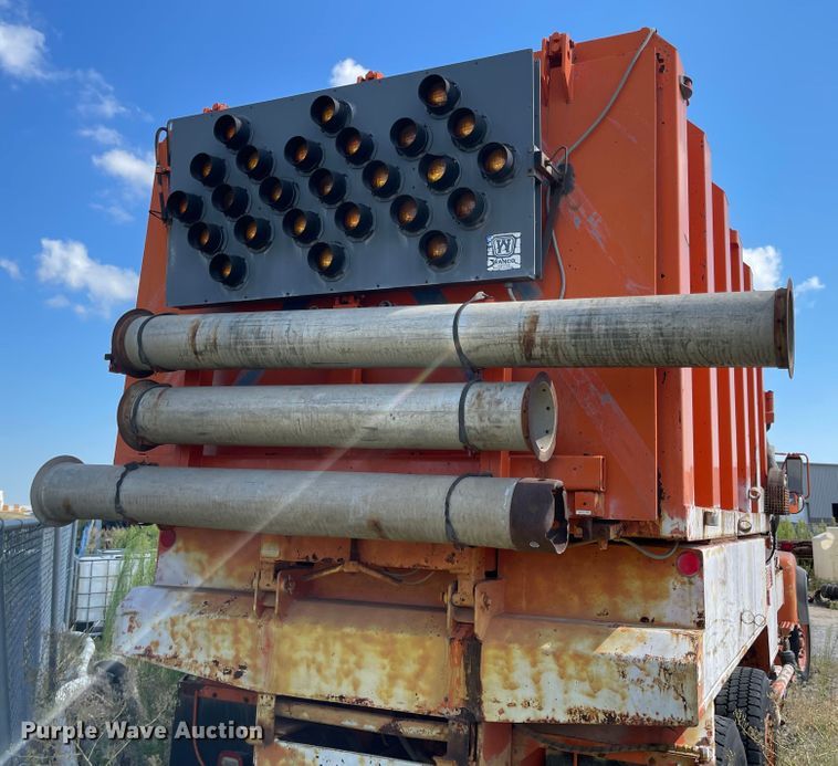 image for item MU9064 1987 Ford LT8000  sewer jetter truck