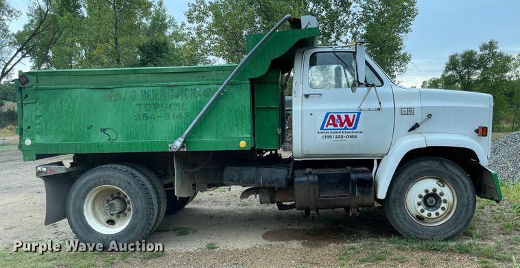 image for item MU9070 1984 Chevrolet 70  dump truck