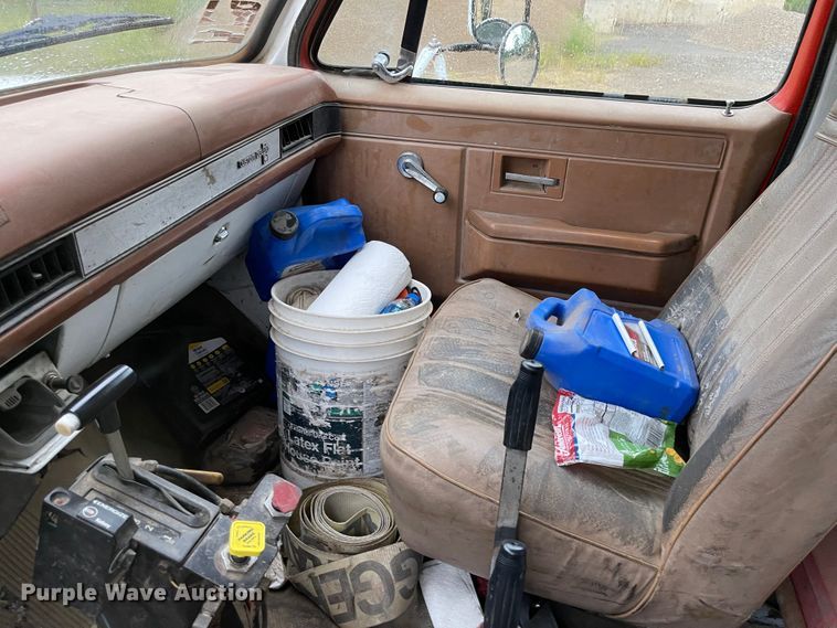 image for item MU9070 1984 Chevrolet 70  dump truck