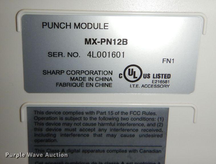 image for item DB7901 Sharp MX-6240N  multifunction printer