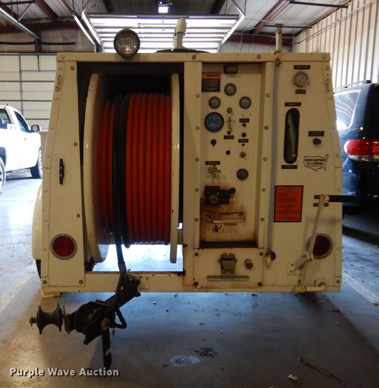 image for item DB7910 2000 Sewer Equip. Co. of America  sewer jetter trailer
