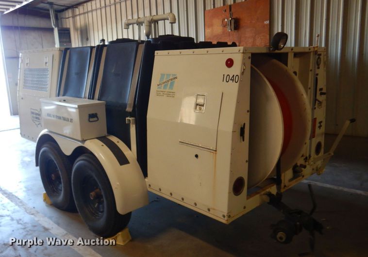 image for item DB7910 2000 Sewer Equip. Co. of America  sewer jetter trailer