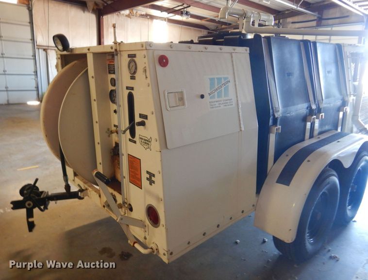 image for item DB7910 2000 Sewer Equip. Co. of America  sewer jetter trailer