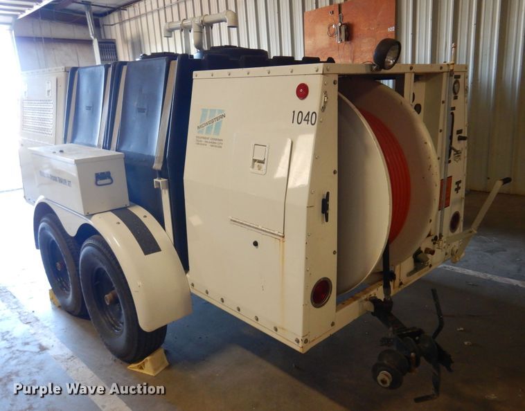 image for item DB7910 2000 Sewer Equip. Co. of America  sewer jetter trailer