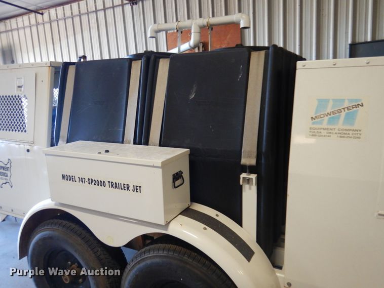 image for item DB7910 2000 Sewer Equip. Co. of America  sewer jetter trailer