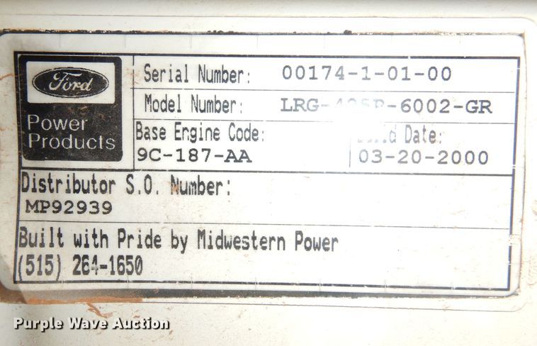 image for item DB7910 2000 Sewer Equip. Co. of America  sewer jetter trailer