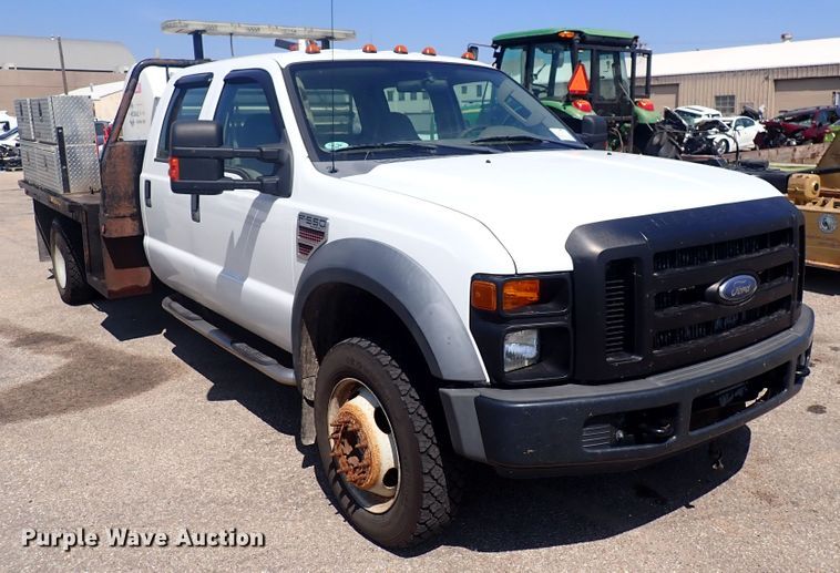 image for item DG5338 2008 Ford F550 Super Duty  flatbed truck