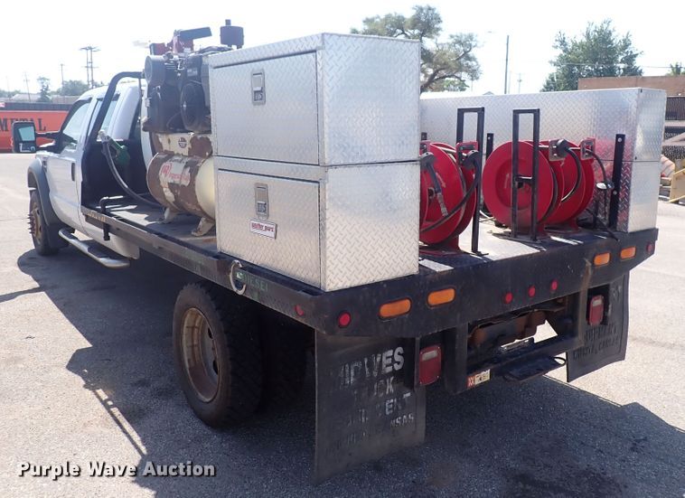 image for item DG5338 2008 Ford F550 Super Duty  flatbed truck