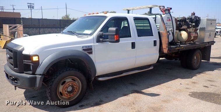 image for item DG5338 2008 Ford F550 Super Duty  flatbed truck