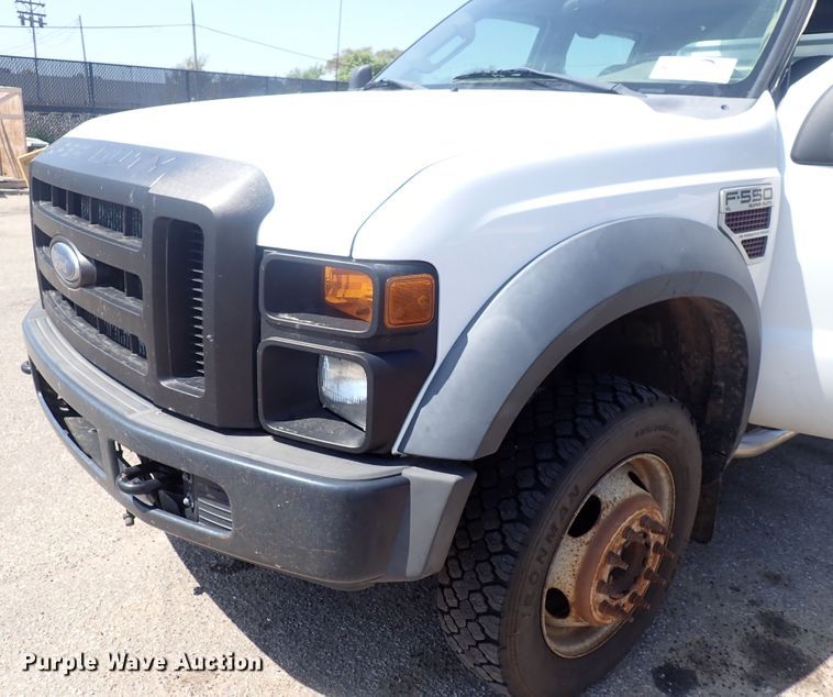 image for item DG5338 2008 Ford F550 Super Duty  flatbed truck