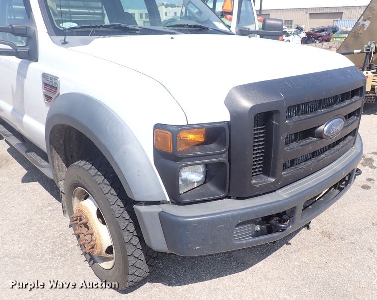 image for item DG5338 2008 Ford F550 Super Duty  flatbed truck