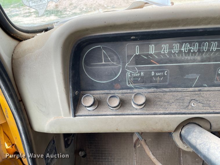 image for item DJ5212 1965 Chevrolet C60  flatbed truck