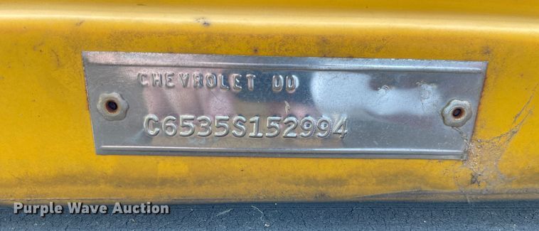 image for item DJ5212 1965 Chevrolet C60  flatbed truck