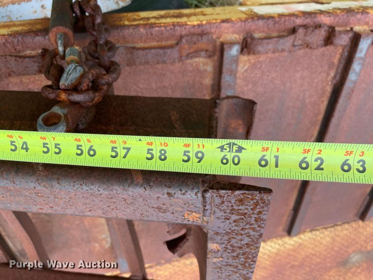 image for item DJ5218 1981 Hyster  drop deck equipment trailer