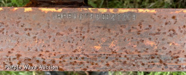 image for item DJ5218 1981 Hyster  drop deck equipment trailer