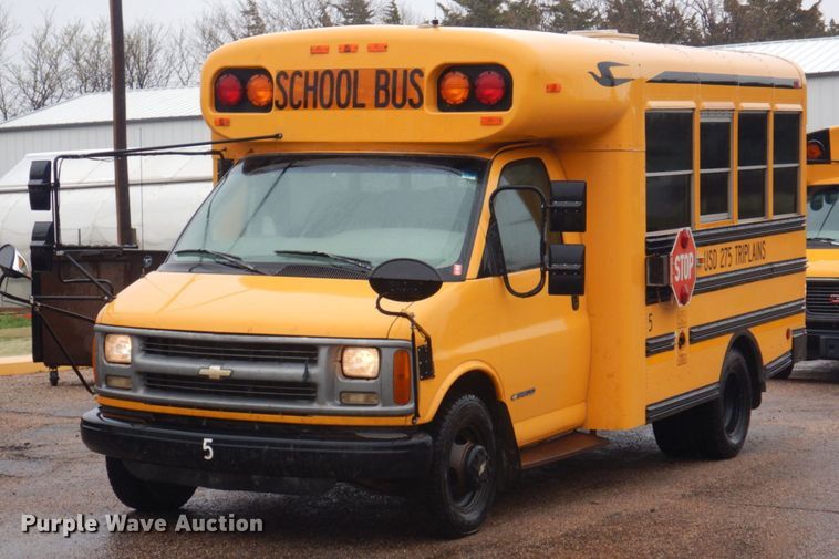 image for item DM5435 1997 Chevrolet Express G3500  school bus