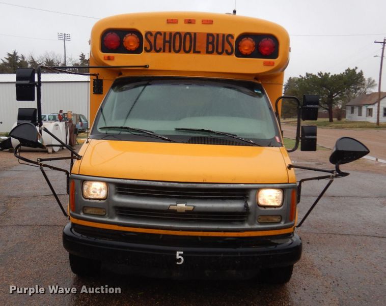 image for item DM5435 1997 Chevrolet Express G3500  school bus