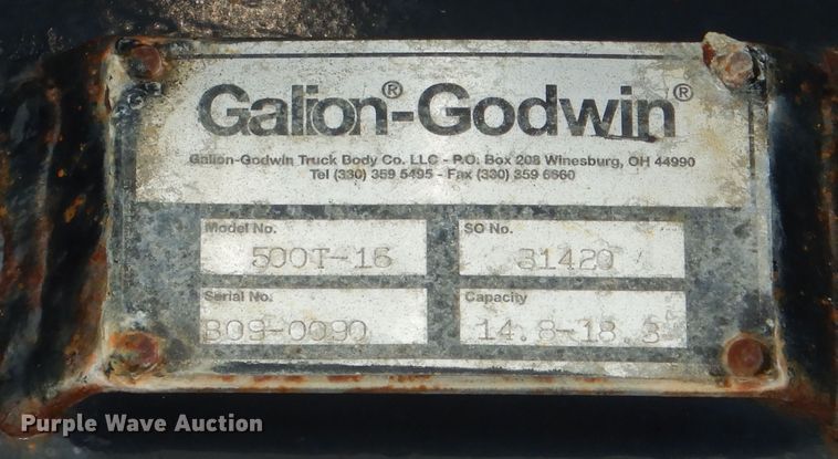 image for item DN1678 2010 Kenworth T800  dump truck