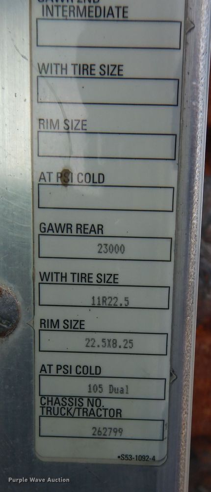 image for item DN1678 2010 Kenworth T800  dump truck