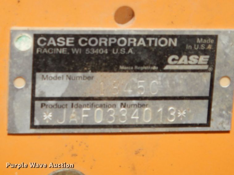image for item DN1729 2001 Case 1845C  skid steer loader