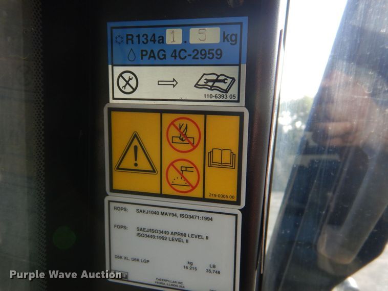 image for item DO1478 2011 Caterpillar D6K XL  dozer