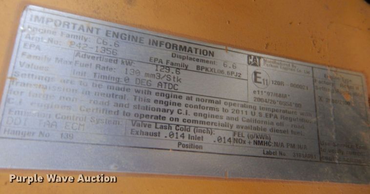 image for item DO1478 2011 Caterpillar D6K XL  dozer