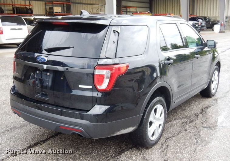 image for item DS1333 2017 Ford Explorer Police Interceptor  SUV