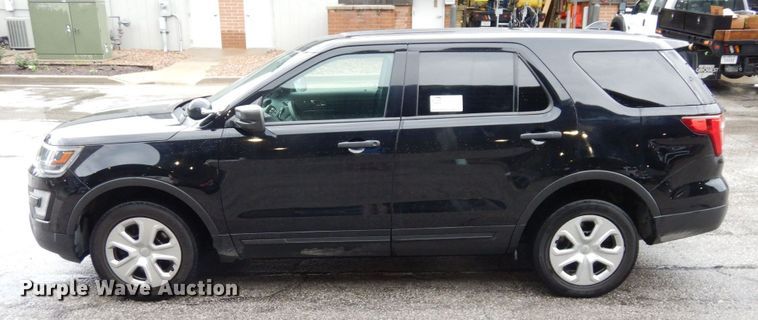 image for item DS1333 2017 Ford Explorer Police Interceptor  SUV