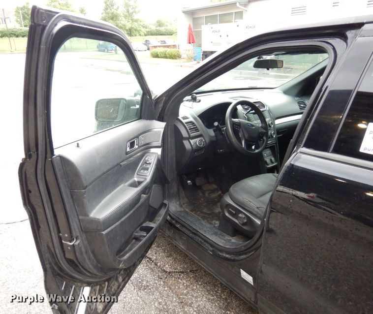 image for item DS1333 2017 Ford Explorer Police Interceptor  SUV