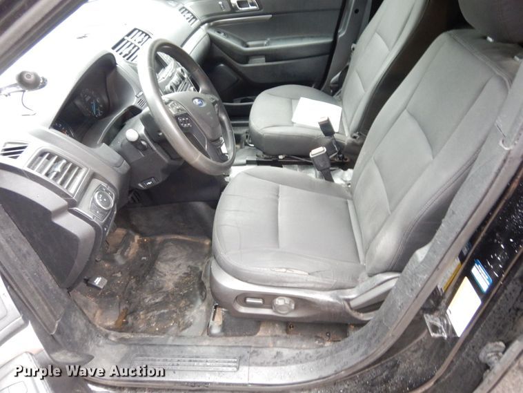 image for item DS1333 2017 Ford Explorer Police Interceptor  SUV