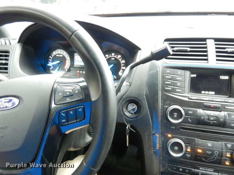 image for item DS1333 2017 Ford Explorer Police Interceptor  SUV